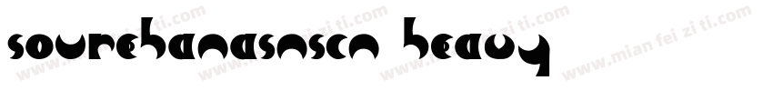 sourehanasnscn heavy字体转换